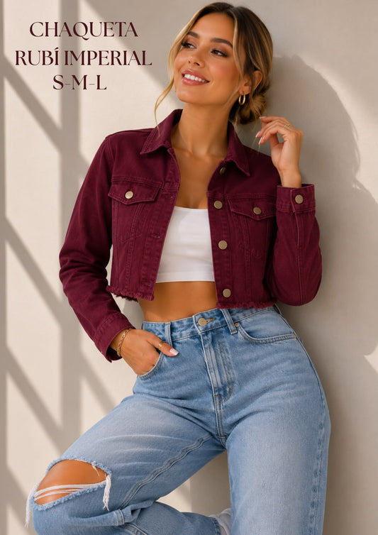 CHAQUETA RUBÍ IMPERIAL